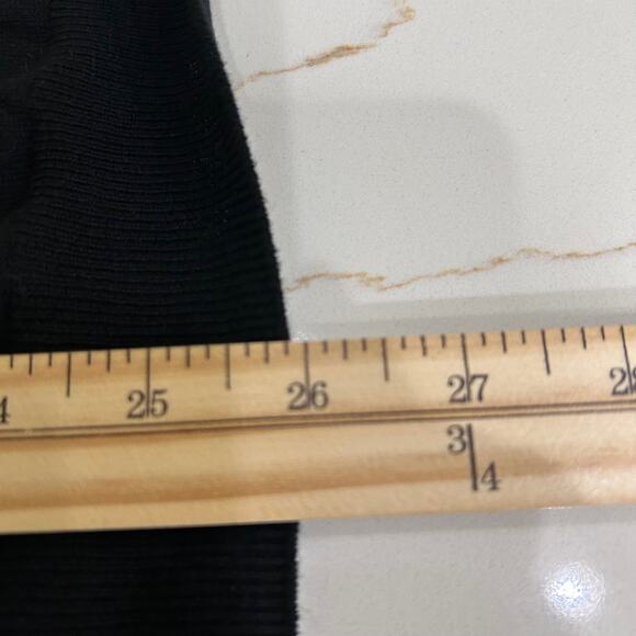 Neiman Marcus Cashmere Sleeveless Shirt Black White SZ3X Knit Classic Luxury - Picture 10 of 10